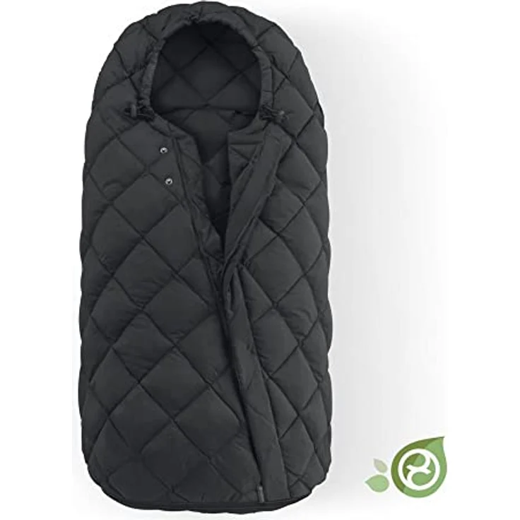 CYBEX Gold Fußsack Snøgga 2, Für Kinderwagen, Für Kinder von 6 Monaten bis 3 Jahren, TOG 4, Moon Black (Schwarz) - Preisvergleich – Bild 2