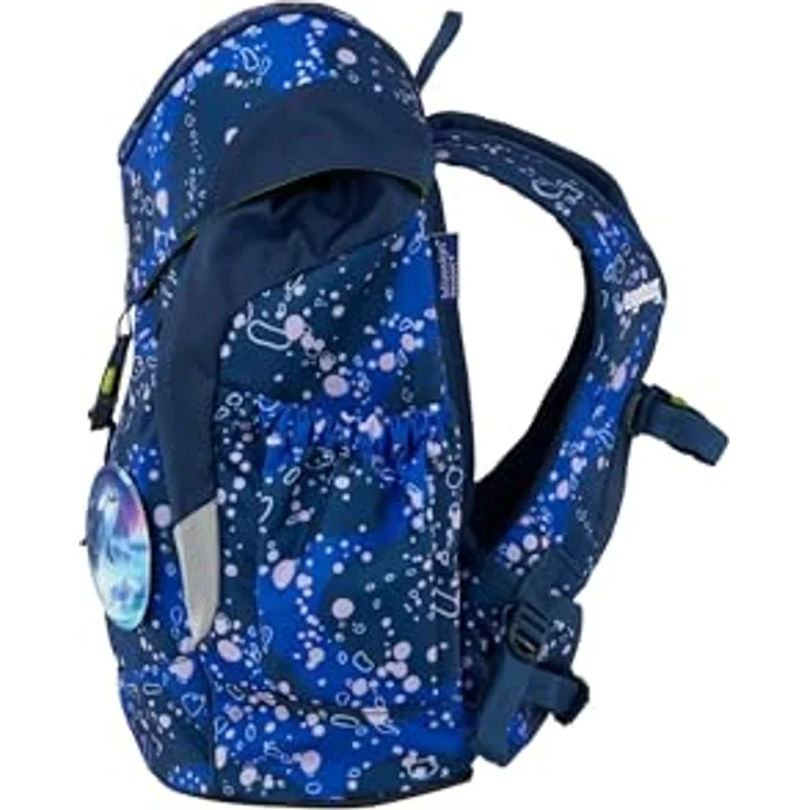 ergobag mini Kinderrucksack, ergonomische Kindergartentasche, DIN A4, 10 Liter, reflektierende Elemente, für Jungen und Mädchen, aus 100% recyceltem PET – Bild 2
