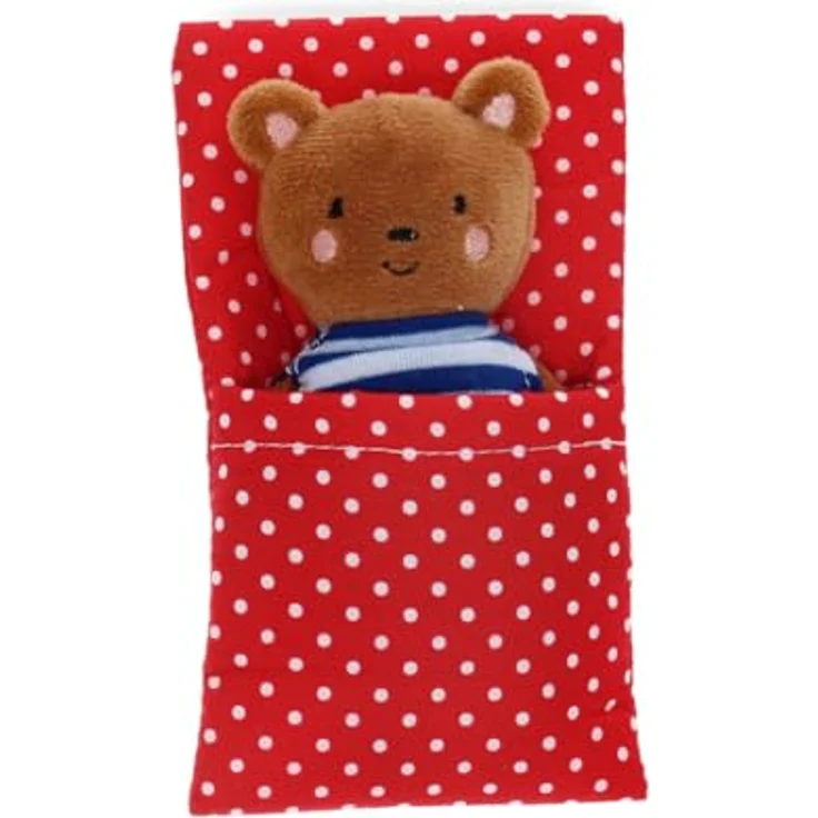 "Rex London Kuscheltier Plüschfigur Mini-Bär in Geschenkbox, ca. 14 x 9,2 x 6 cm, Niedlicher Bär in alter Streichholzschachtel, ca. 11,5 cm" – Bild 4