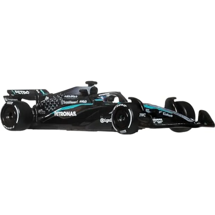 Hot Wheels F1 Racing Premium 2-Pack 1:64, Mercedes-AMG PETRONAS F1-Team, Die-Cast Rennwagen mit authentischen Lackierungen – Bild 6