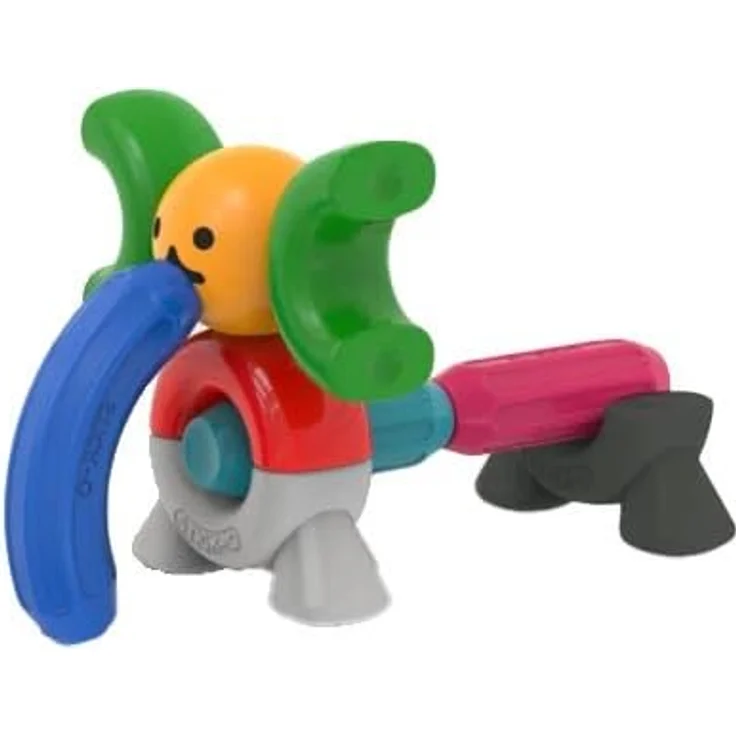 Stick-O Peekaboo Katzen- und Hunde-Set, Magnetbaukasten mit 10 Teilen, mehrfarbig, ab 18 Monaten – Bild 4