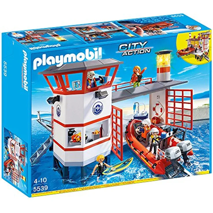 PLAYMOBIL - Küstenwachstation mit Leuchtturm 5539 – Bild 3