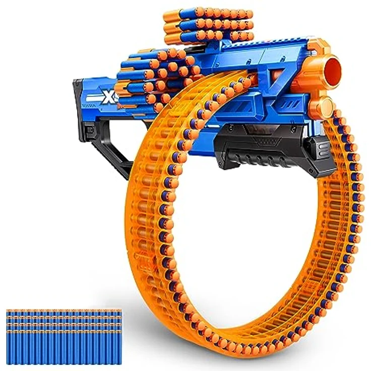 X-Shot Insanity Blaster Mega Barrel mit 72 Darts von ZURU – Bild 1