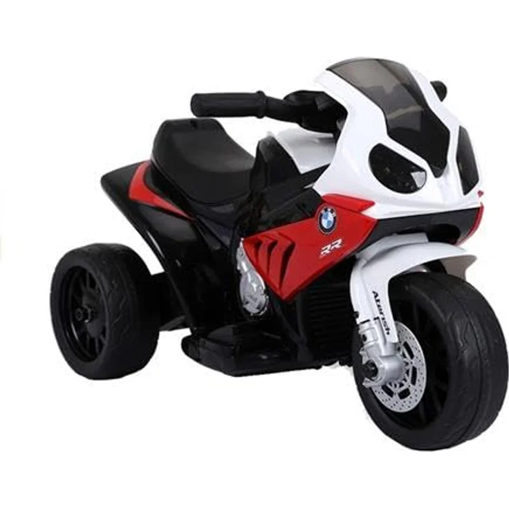BSD Elektromotorrad für Kinder Elektrisch Ride On Kinderfahrzeug Elektroauto Motorrad - BMW S1000RR - Rot, Leistungsstarker Akku mit hoher Kapazität – Bild 2