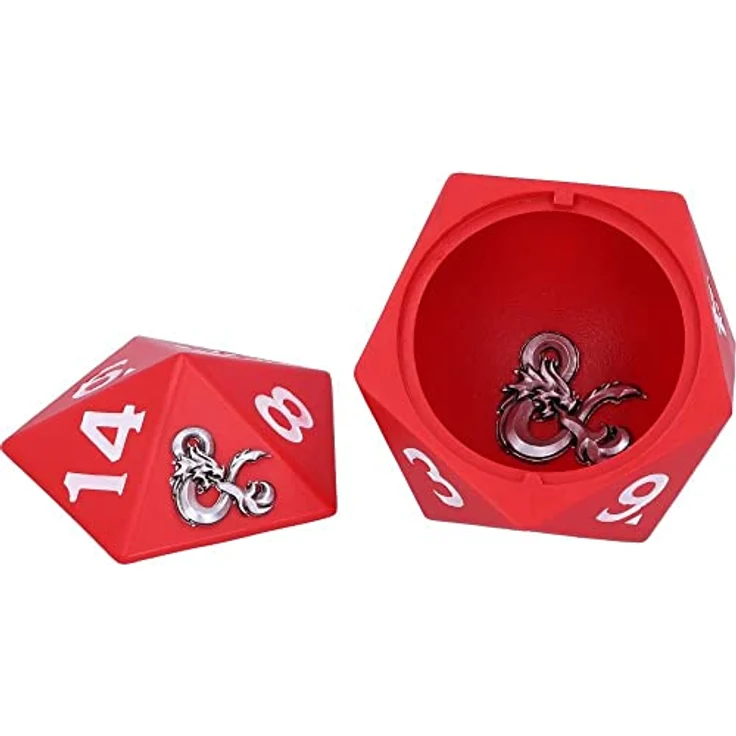 Nemesis Now Dungeons & Dragons D20-Würfel Aufbewahrungsbox, rotes Harz, 13,5 cm, offiziell lizensiert – Bild 7