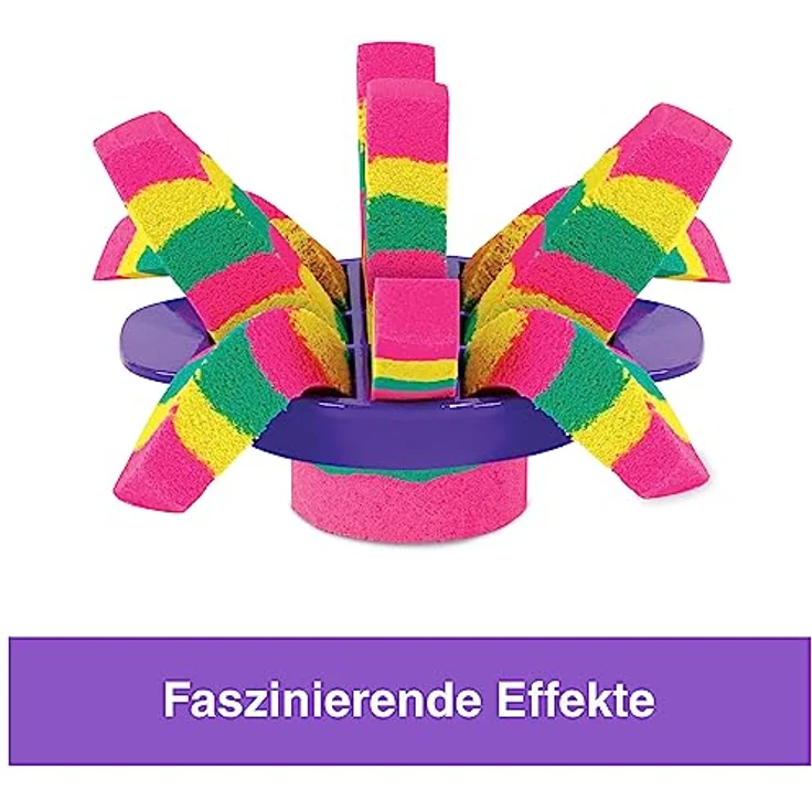 Kinetic Sand Ultimate Sandisfying Set - 907 g original magischer kinetischer Sand aus Schweden in 3 Farben, 10 Werkzeuge zum Formen, Schneiden und Fließen Lassen für Indoor-Sandspielspaß, ab 3 Jahren - Preisvergleich – Bild 5