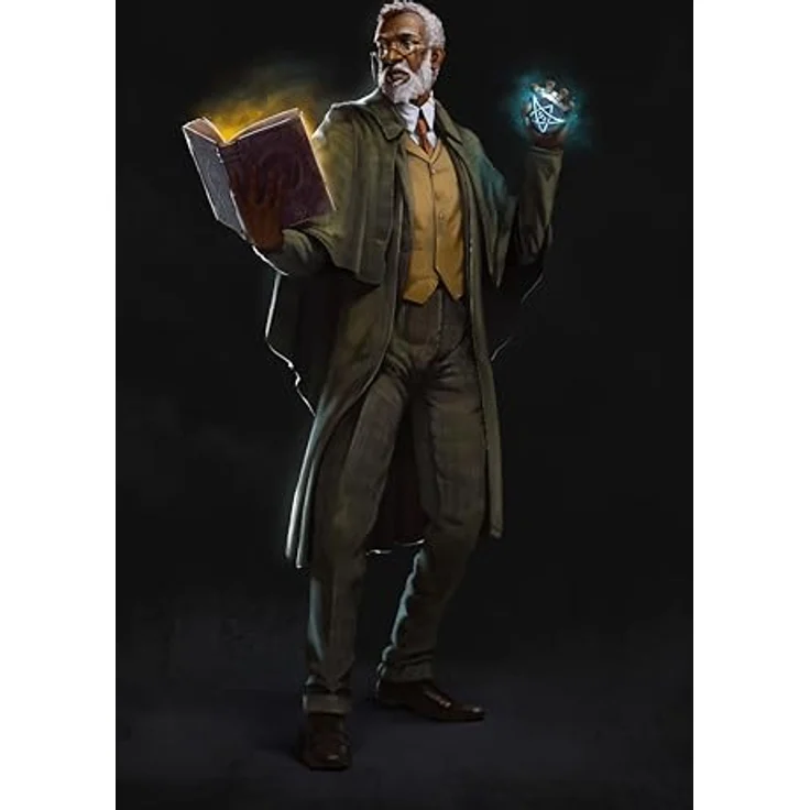 Asmodee Arkham Horror: Das Rollenspiel - Grundhandbuch, Regelwerk für 2-6 Spieler, 14+ Jahre, inklusive Charaktererstellung und Spielmechaniken in italienischer Sprache – Bild 7