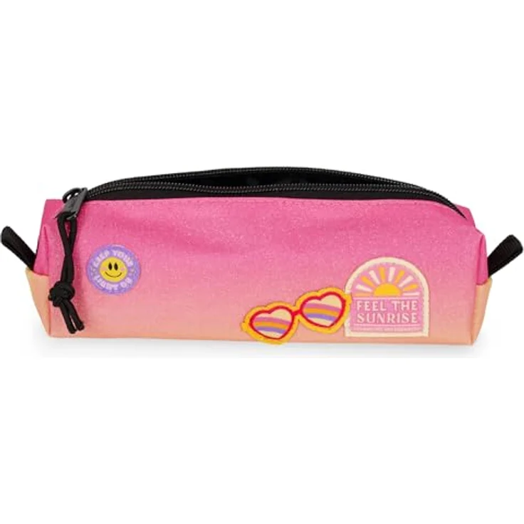 LEGAMI My Pencil Case Sunrise Lover, Reißverschluss, aus recyceltem Polyester, L 22 x H 6 x W 6 cm – Bild 2