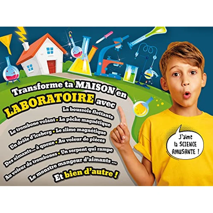 Lisciani I'm A Genius Magnetismus, Experimentierkasten mit über 50 wissenschaftlichen Experimenten zu Magnetismus und Magnetfeldern für Kinder von 7 bis 12 Jahren, inkl. Lupe Charm und umfassendem Handbuch – Bild 3