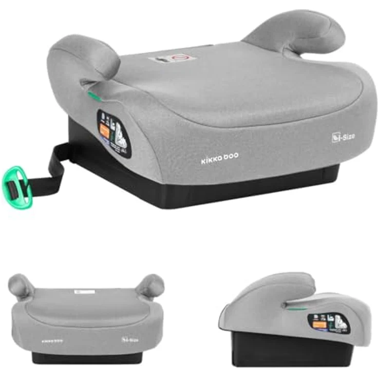 Kikkaboo Kindersitzerhöhung i-Go, Sitzerhöhung Gruppe 3, für Kinder 125-150 cm, mit Armlehne und waschbarem Bezug – Bild 1
