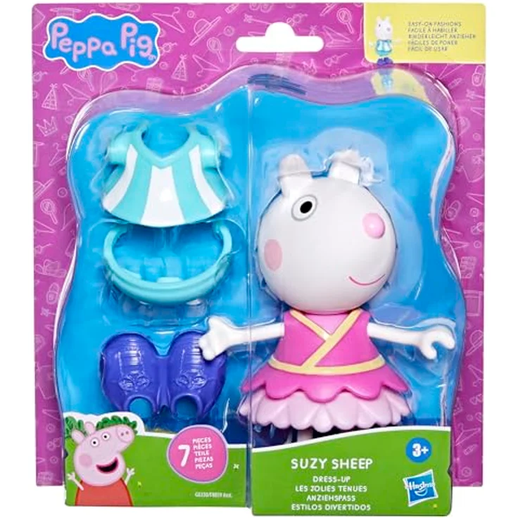 HASBRO Peppa und Freunde, Dress Up Set mit Figur und 6 Accessoires, geeignet für Kinder ab 3 Jahren – Bild 3