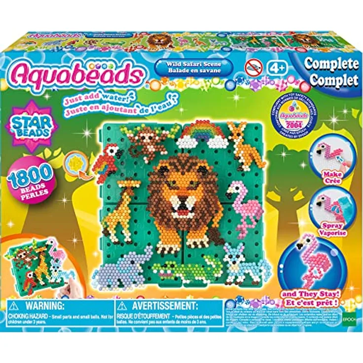EPOCH Aquabeads - Wild Safari Scene - (31968)