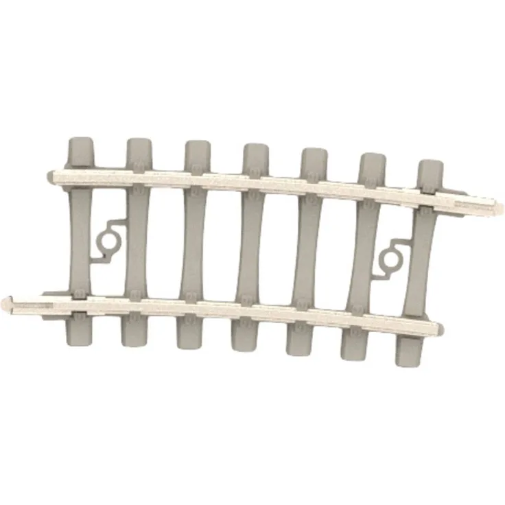 MiniTrix T14526 N Gleis Betonschwelle, gebogen 7,5° (R2, 228,2 mm), 10 Stück