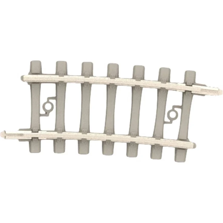 MiniTrix T14526 N Gleis Betonschwelle, gebogen 7,5° (R2, 228,2 mm), 10 Stück