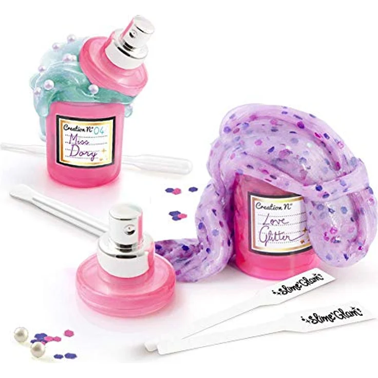 Canal Toys So Slime DIY Glam Studio, DIY Set zur Herstellung von 16 bunten Duft-Slimes für Kinder ab 6 Jahren, kreatives Bastelkoffer mit Mischen von Farben & Düften – Bild 3