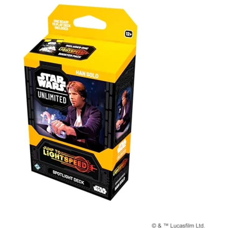 Fantasy Flight Games Star Wars: Unlimited TCG Jump to Lightspeed Spotlight-Deck Han Solo, 50-Karten-Deck mit 4 exklusiven Karten, 2+ Spieler, 20 Minuten, Englisch – Bild 5
