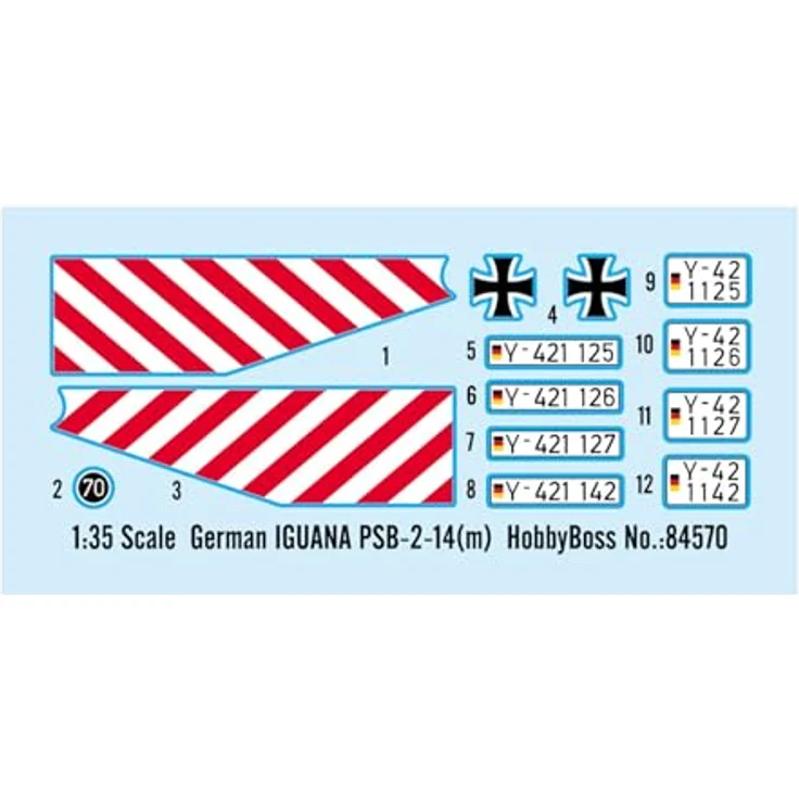 HobbyBoss 84570 1/35 Leguan PSB-2-14 m Modellbausatz, Mehrfarbig – Bild 3
