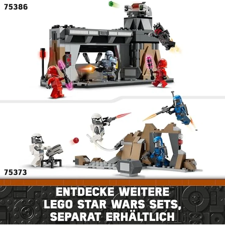 LEGO® Konstruktionsspielsteine Hinterhalt auf Mandalore™ Battle Pack (75373), LEGO Star Wars™, (109 St), Made in Europe – Bild 8