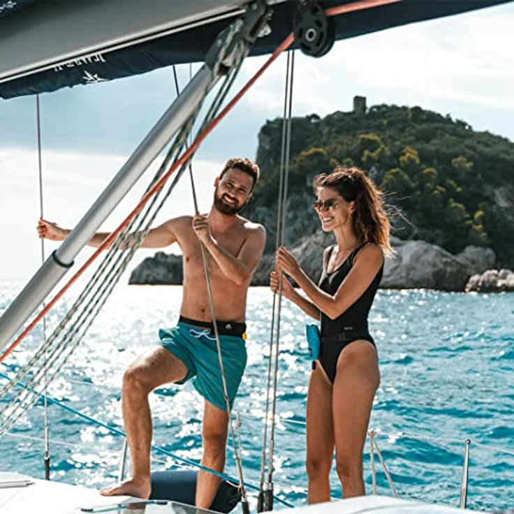 Restube 6X CO2 Kapseln für Schwimmboje Aufblasbar und Notfall Schwimmboje (6er Set), 16g CO2 Zylinder x6, wasserdicht, grün – Bild 4