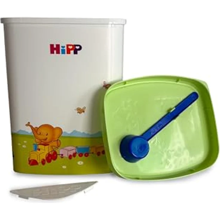 HiPP Formelmilch-Aufbewahrungsbehälter, wiederverschließbar aus Polypropylen, Größe 125 x 95 x 205 mm – Bild 6