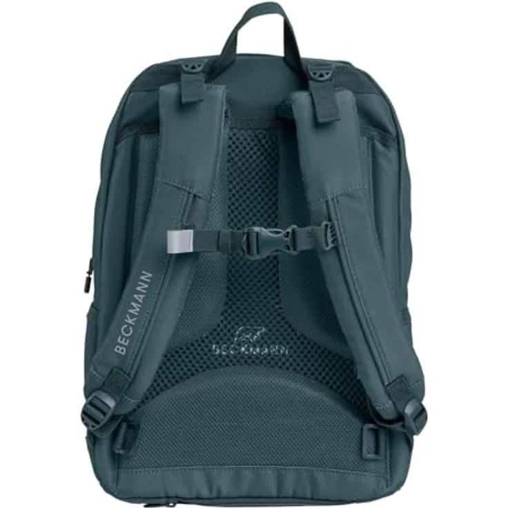 Beckmann Sport Jr. Backpack 30L, Schulrucksack mit Laptopfach, ergonomisches Tragesystem, dunkelgrün – Bild 5