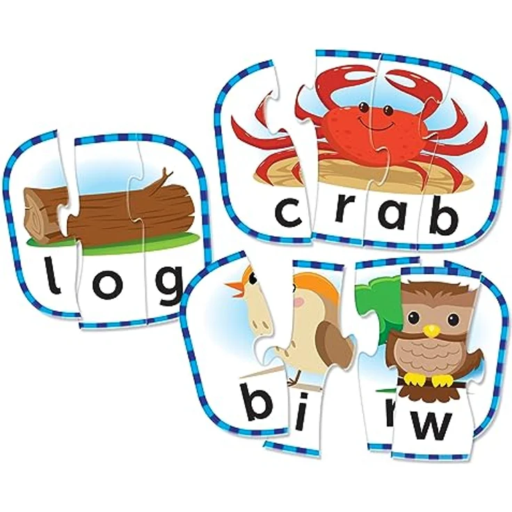Learning Resources LER6086 Spelling Cards, Preschool Readiness, Self Correcting Puzzles, Ages 4+, Multi – Bild 5