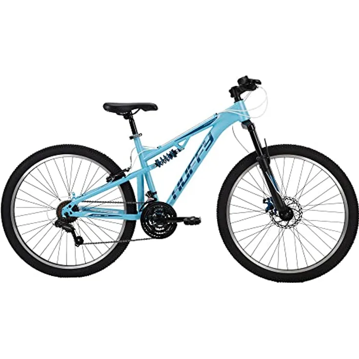 Huffy Marker 26” Women’s Full Suspension Mountain Bike, Hochwertiges Material, Zusätzlicher Komfort, Langlebig