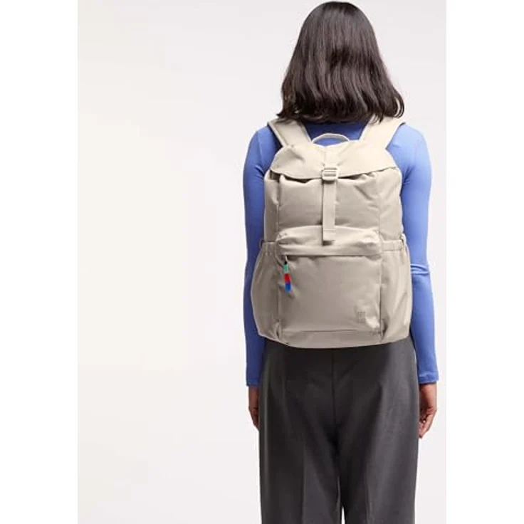 Got Bag FLAP PACK, wasserabweisender Wanderrucksack mit Laptopfach (28 cm x 43 cm), 18,5 - 22,5 l Volumen, schwarz – Bild 4