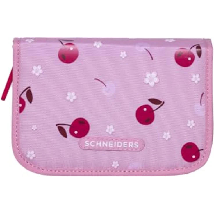 Schneiders Vienna Ergolite Cherry Pop Schulranzen, ergonomisch und recyclebar, 22 Liter Volumen, inkl. LED-Leuchtstäbe und 9-teiligem Set – Bild 7