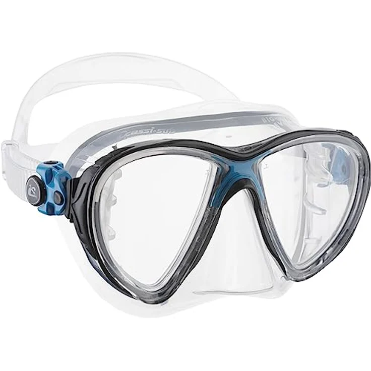 Cressi Big Eyes Evo Alpha Ultra Dry Schnorchelset Schnorcheln Set mit Schnorchel und Taucherbrille wasserdichte Tauchmaske Anti-Fog Anti-Leck aus Gehärtetem Glas Premium Dry Schnorchel für Erwachsene – Bild 2