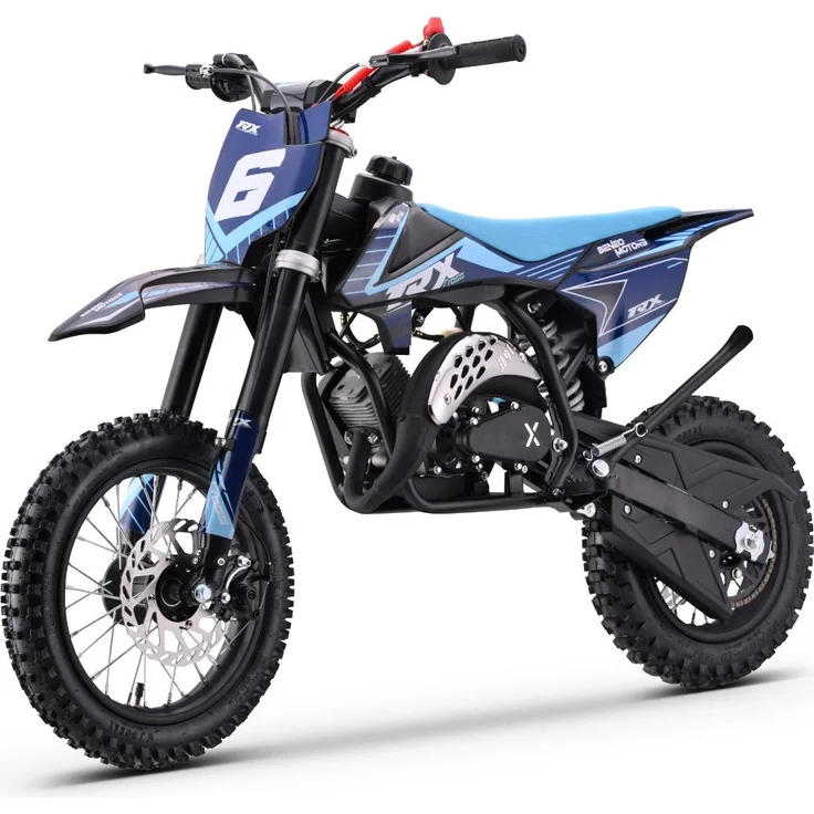 Beneo Motors CROSS TRX, Elektrisches Kinder-Motocross, 60 cm³, leistungsstark und wendig, blau