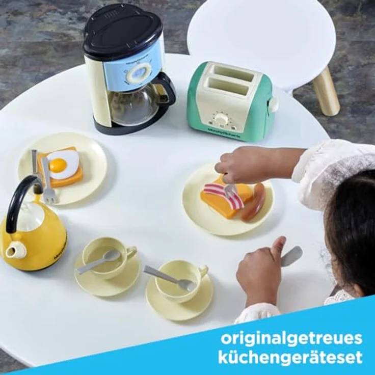 Casdon Morphy Richards Küchenset, Spielzeug-Küchengeräte für Kinder ab 3 Jahre, inklusive Toaster, Kaffeemaschine, Wasserkocher und mehr! – Bild 4
