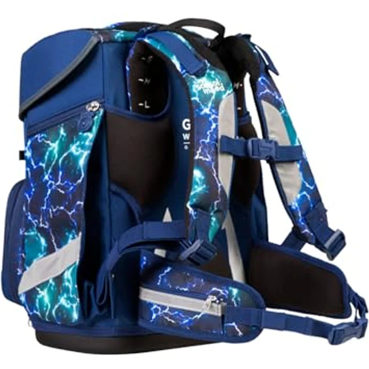 SCHOOL-MOOD® Schulranzen Champion Maxx Pro, Farbe Felix, ergonomischer Schulrucksack mit großzügigem Stauraum – Bild 5