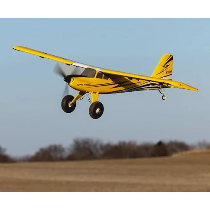 E-Flite Super Timber 1.7m BNF Basic, ferngesteuertes Flugmodell mit AS3X und Safe Select, kompatibel mit 4S-6S Akkus, inkl. Spektrum AR637TA Empfänger – Bild 4