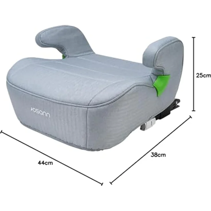Osann Junior Isofix i-Size, Kindersitzerhöhung ab 126 cm, komfortable Sitzerhöhung mit Armlehnen, waschbare Bezug für Kinder von 7 bis 12 Jahren – Bild 10