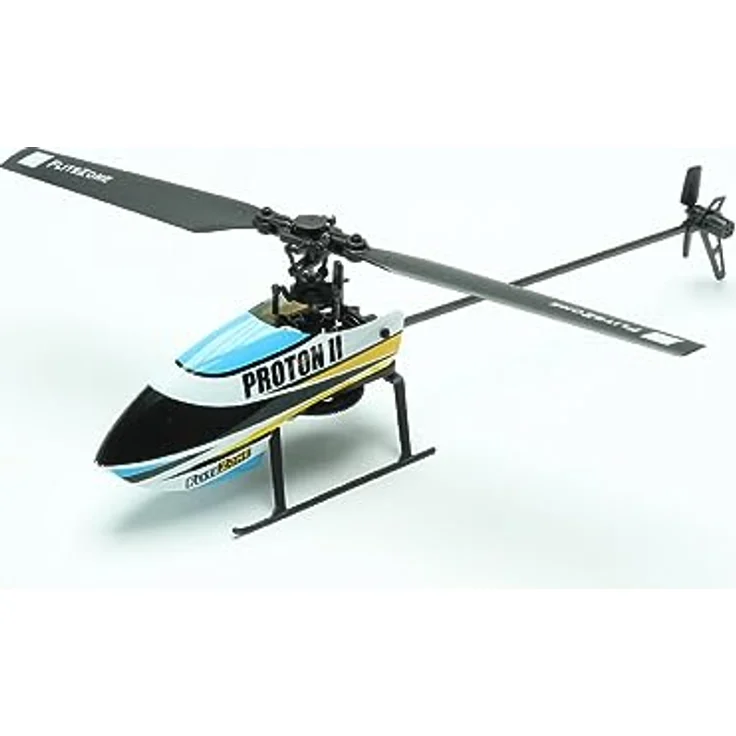 Pichler Modellbau Proton II RC-Helikopter Helicopter RTF mit Kunstflugfiguren auf Knopfdruck, blau – Bild 4