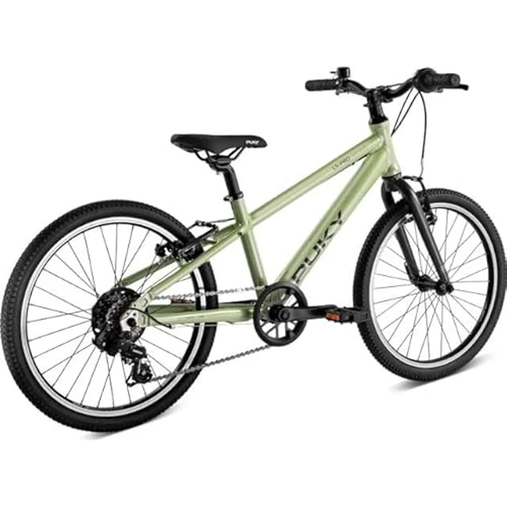 Puky LS-Pro 20-7 Alu Kinder Fahrrad grün, Kinderfahrrad mit leichtem Rahmen und Gabelfederung – Bild 2