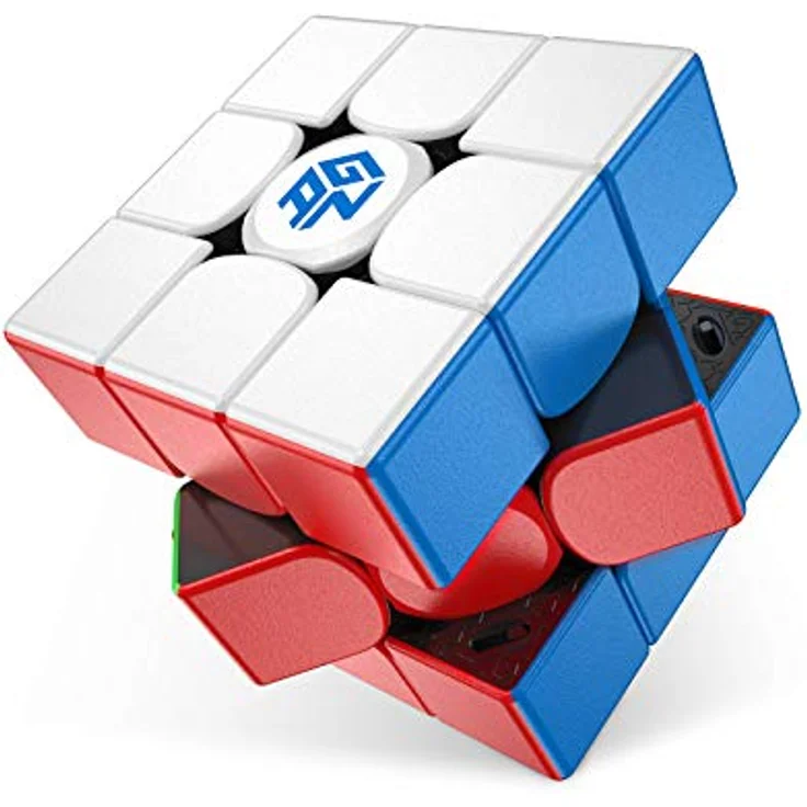 GAN 11 M Pro, 3x3 Magnetischer Speedcube Magisches Puzzle Würfel Spielzeug stickerlos Cube (schwarzes Innenleben) – Bild 2