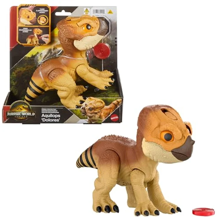 Jurassic World REBIRTH Interactive Roar Back Species, Sammelfigur mit interaktiven Geräuschen und Detailreichem Design – Bild 1