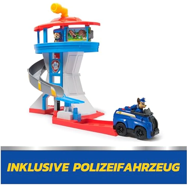 Amigo Paw Patrol Lookout Tower Playset, Kompaktes Spielzeug für kreatives Spielen, bunte Farbgestaltung – Bild 4