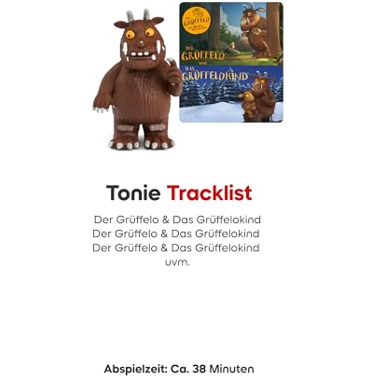 tonies Hörfigur, Der Grüffelo & Das Grüffelokind (Neuauflage 2026), 2 Hörspiel-Klassiker für Kinder ab 3 Jahren, Spielzeit ca. 52 Minuten – Bild 3