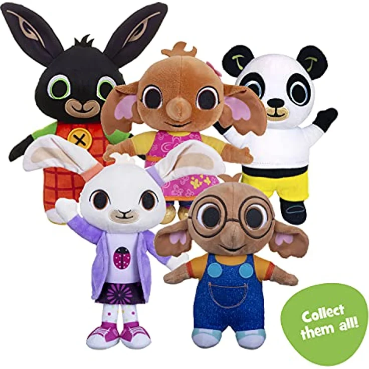Bing Coco Teddybär, knisternde Ohren, superweich und kuschelig, aus der TV-Show CBeebies – Bild 5