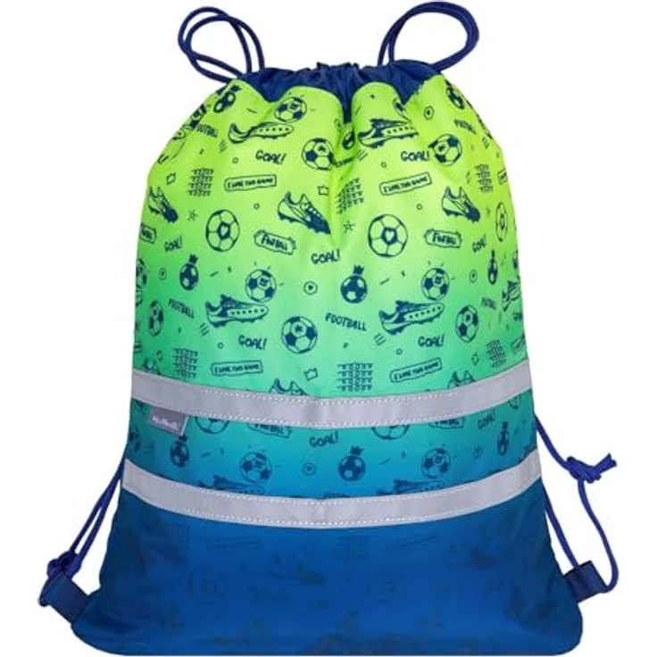 McNeill Schulranzen Perfecto (5-tlg) mit atmungsaktiver Rückenpolsterung, Höhenverstellbaren Gurten, Volumen 22 l, Polyester – Bild 8