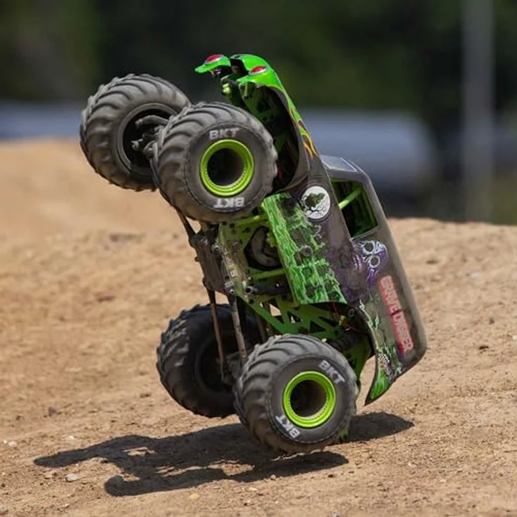 Losi Mini LMT 4WD-Monstertruck, ferngesteuertes Auto mit offiziell lizenzierten Stellen, 2er Pack – Bild 4