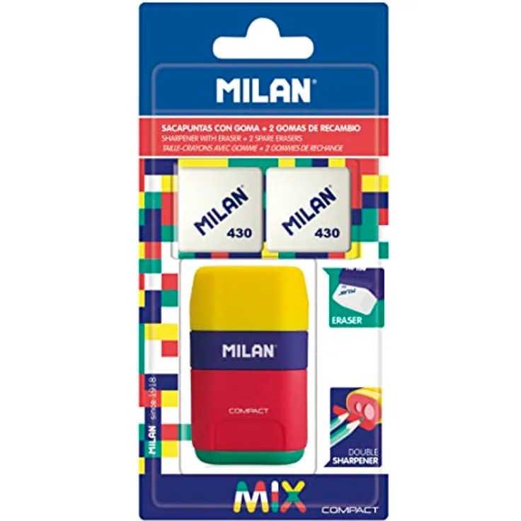 Blister afilaborra Compact Mix + 2 gomas de recambio