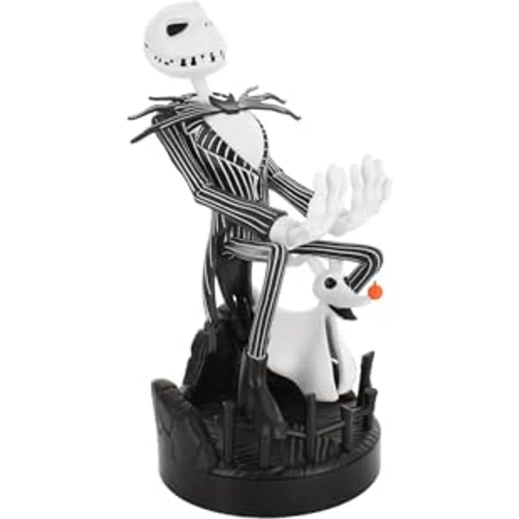 EXQUISITE GAMING Jack Skellington Figur, 21 cm, Sammelfigur aus Disney's Nightmare Before Christmas, kompatibel mit Smartphones und Game Controllern – Bild 4