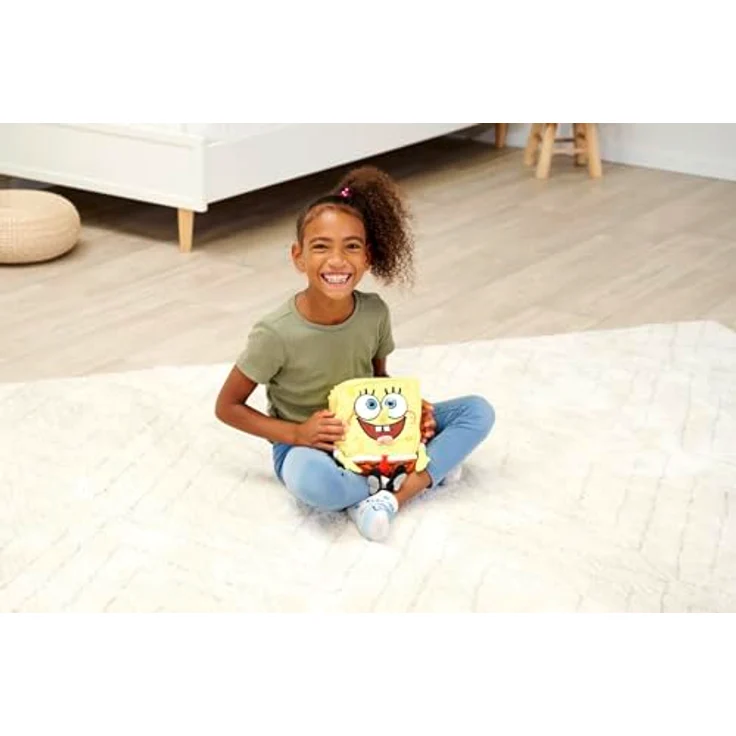 SIMBA Plüschfigur Spongebob, 30 cm, mit Sound, gelb – Bild 3