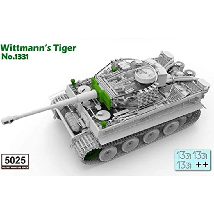 Rye Field Model Tiger I Early Production, Modellfahrzeug mit detailliertem Innenraum und Ätzteilen, Russland 1944 – Bild 3