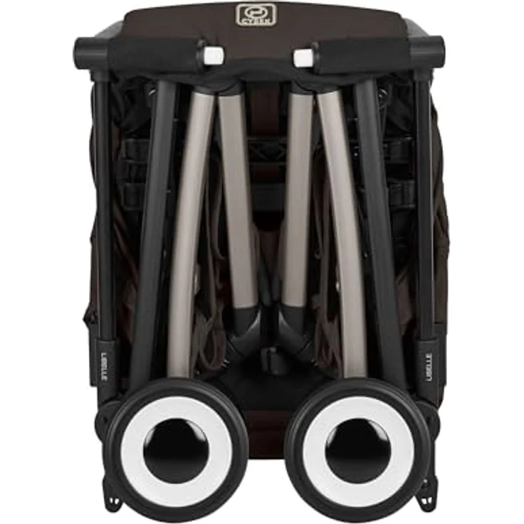 Cybex Gold Reisebuggy LIBELLE, ultrakompakt und leicht, geeignet ab 6 Monaten bis ca. 4 Jahre, Farbe: Chocolate Brown – Bild 4