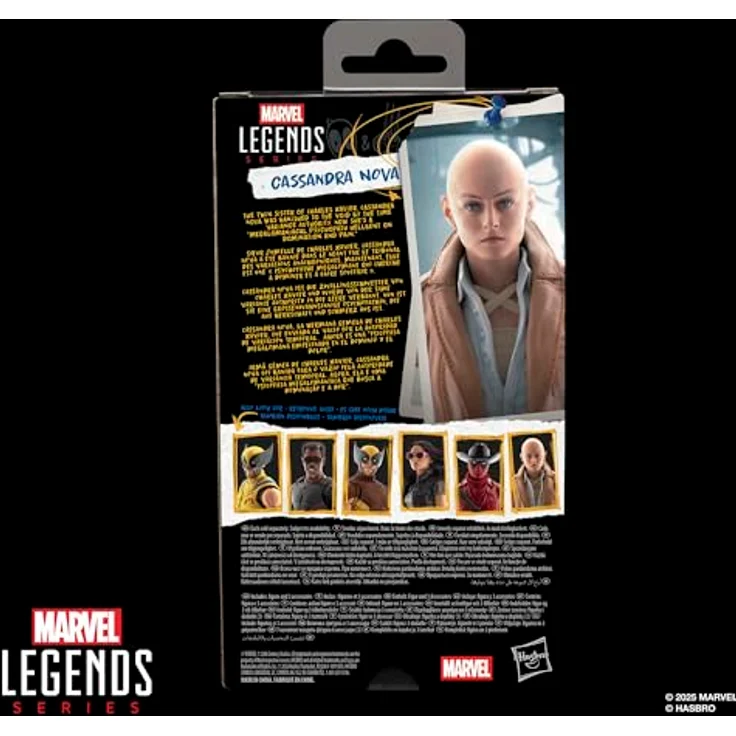 Hasbro Marvel Legends Cassandra Nova Actionfigur, 15 cm, vollbeweglich mit 3 Accessoires und Premium-Design – Bild 10